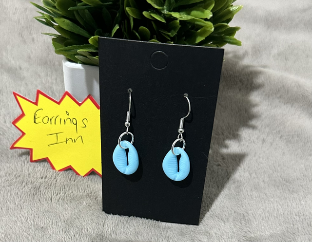 Blue Dangling Earrings- BLDE87