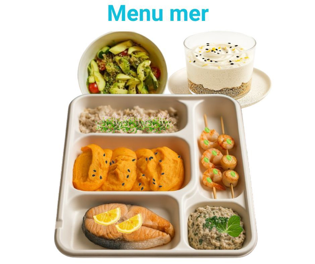 Menu Mer – Fraîcheur et raffinement