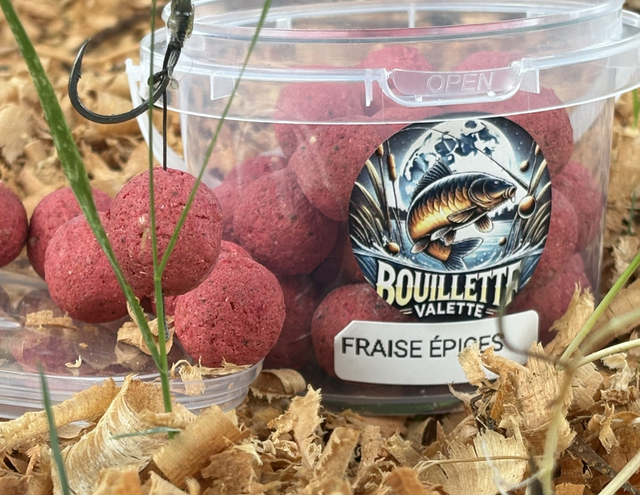 Wafter fraise épicé 