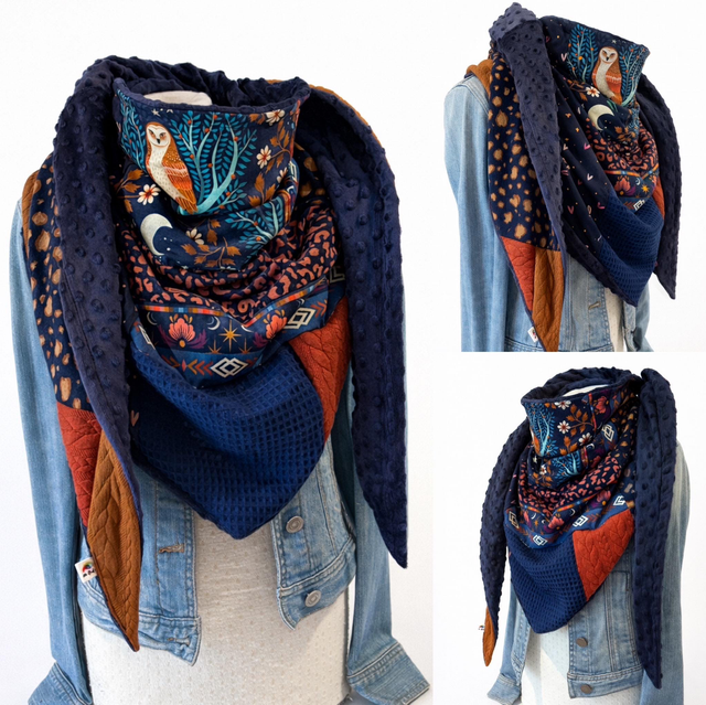 Maxi Chèche Double Patchwork 367