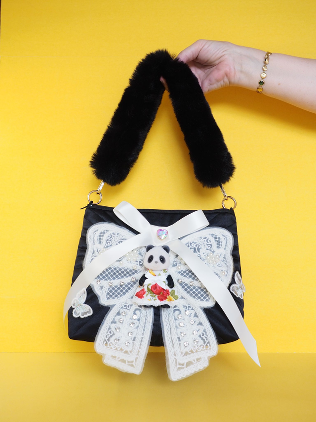 Fei Butterfly Panda Mini Sweetheart Handbag