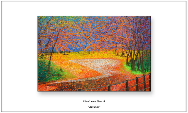 Litografia "Autunno"