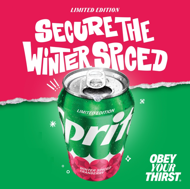 Sprite Winter Spiced Cranberry Limitiert 355ml