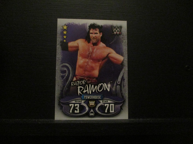 Razor Ramon - W Legends Slam Attax Live Original Trading Card #308
