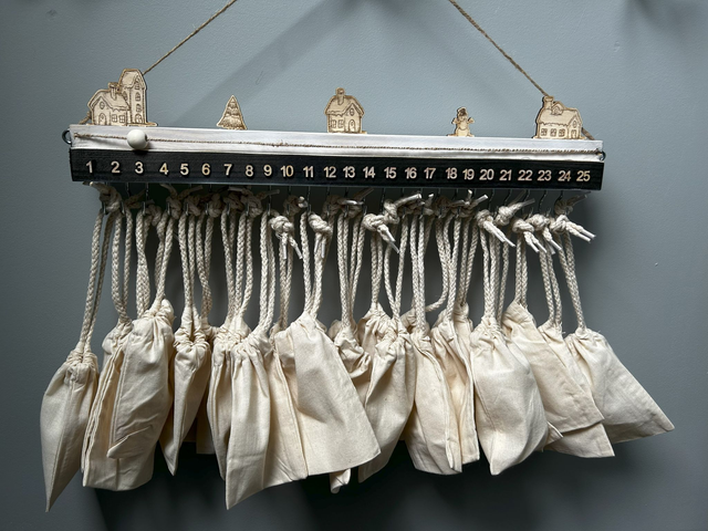 Calendrier Avent Bois