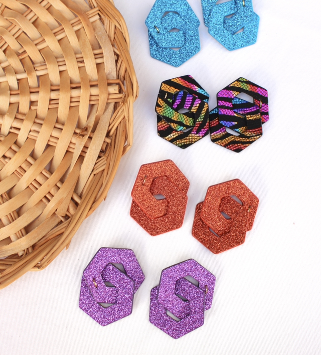 Astra • violet pailleté