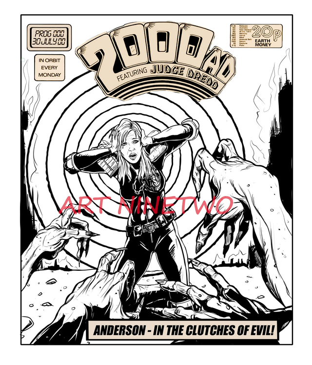 Anderson - A3 Retro style cover