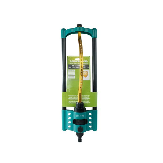 Sprinkler 18 Jet Deluxe Plastic Oscillating