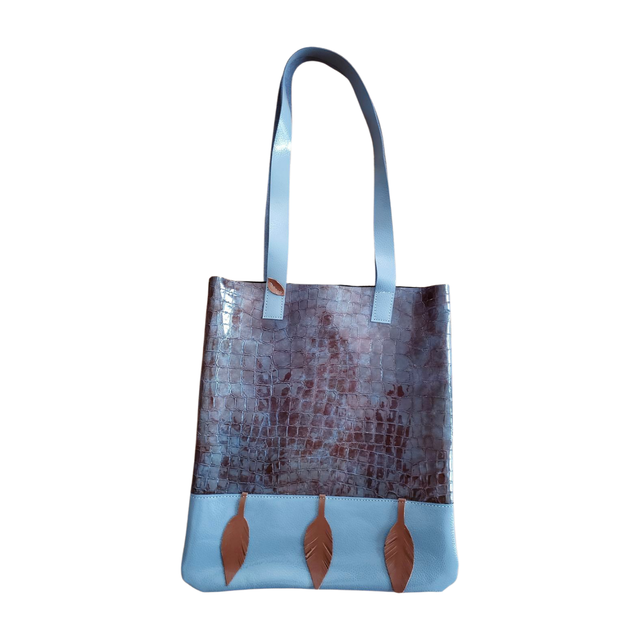 Tote bag feuilles Orme