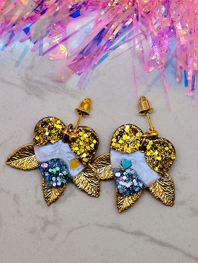 Boucles d&#039;oreilles Cupidon taille S