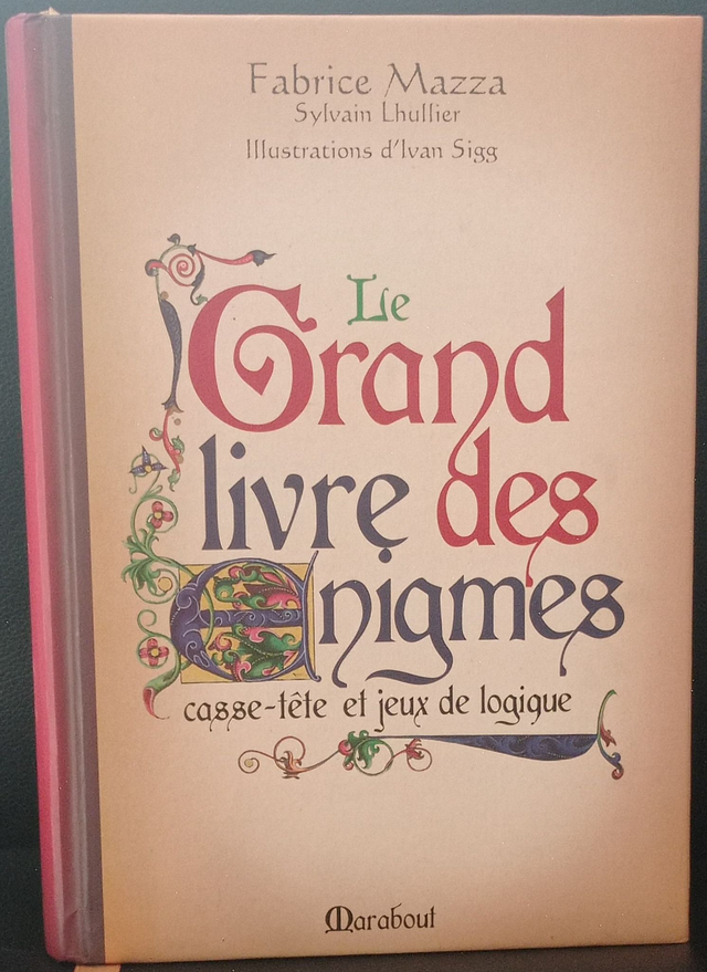Le grand livre des énigmes de Fabrice Mazza et Sylvain Lhullier
