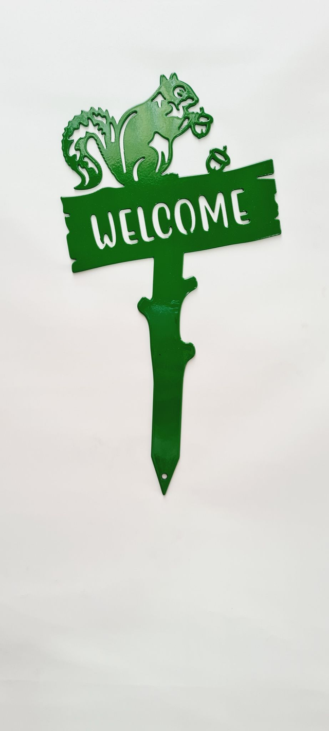 Welcome signs