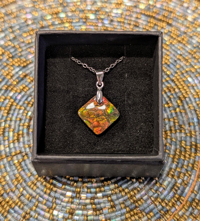 Pendentif Ammolite 