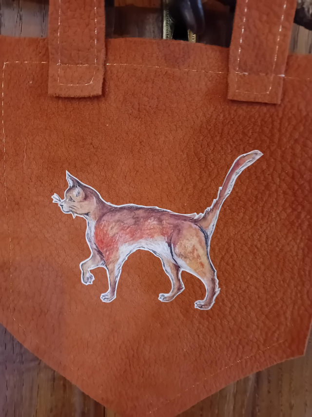 Mini blason "Matou roux"