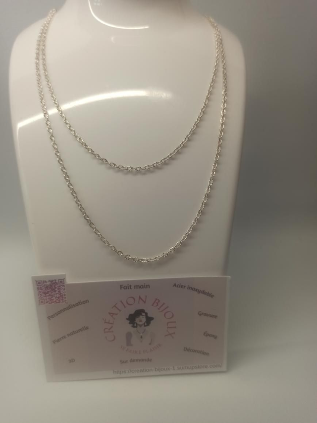 Collier double rangs 