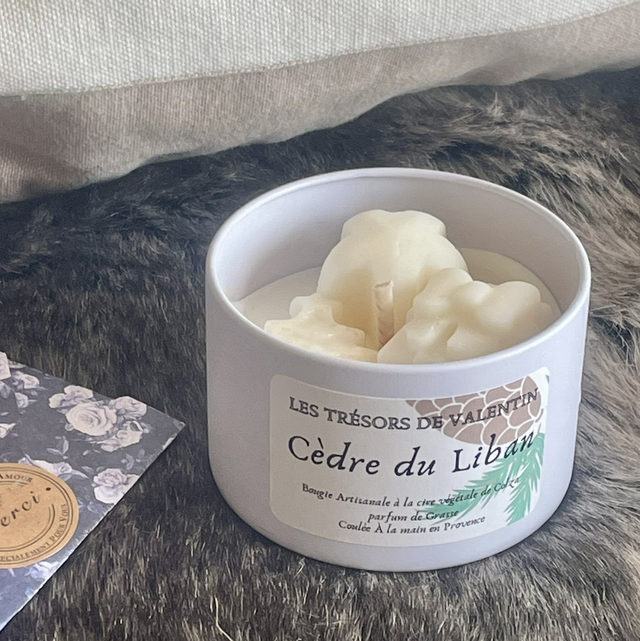 Bougie cèdre du Liban 