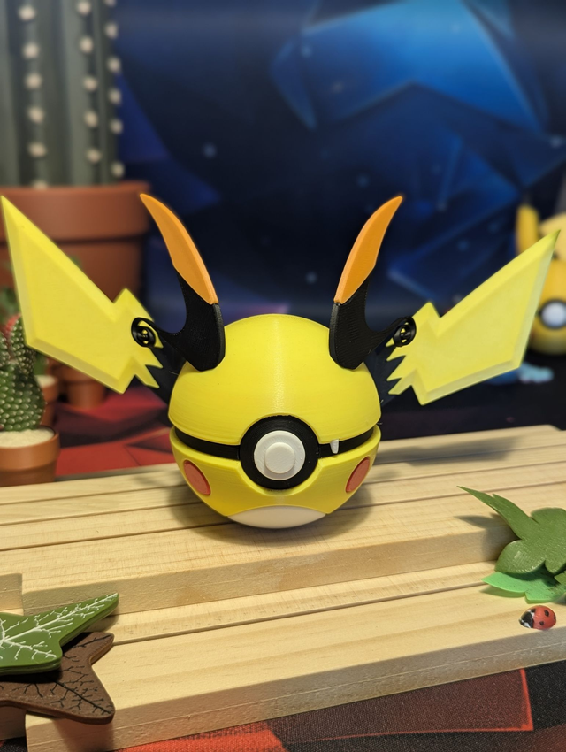 Ball 3D Mega Raïchu #026