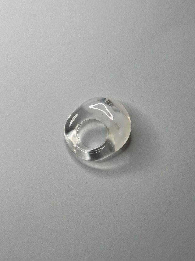 HIELO - GLASS RING