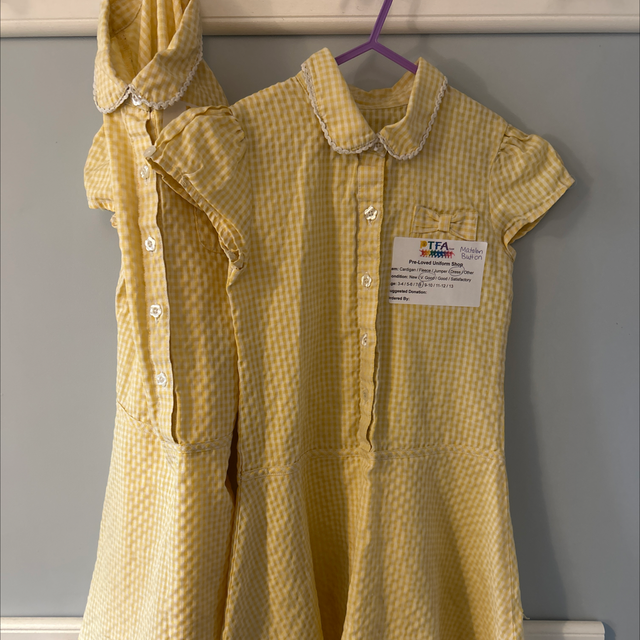 Dress - Age 8 - Matalan (Button) (very good condition)