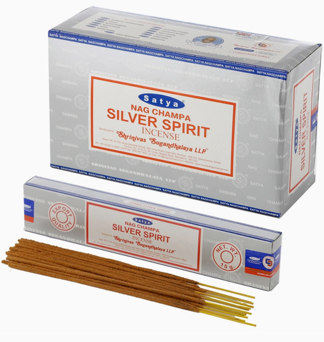 Encens bâton Satya Silver Spirit