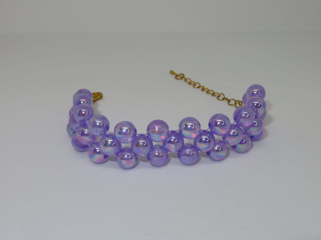 Bracelet tressé avec fermoir