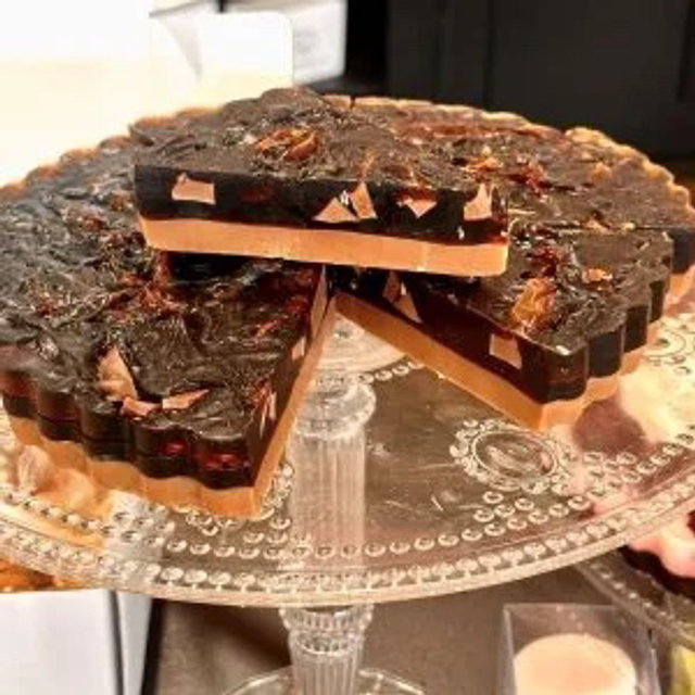 Savon Tarte Part de 100 g CARAMEL CHOCOLAT