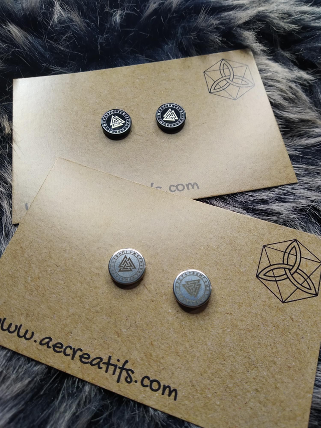 Puces viking valknut 