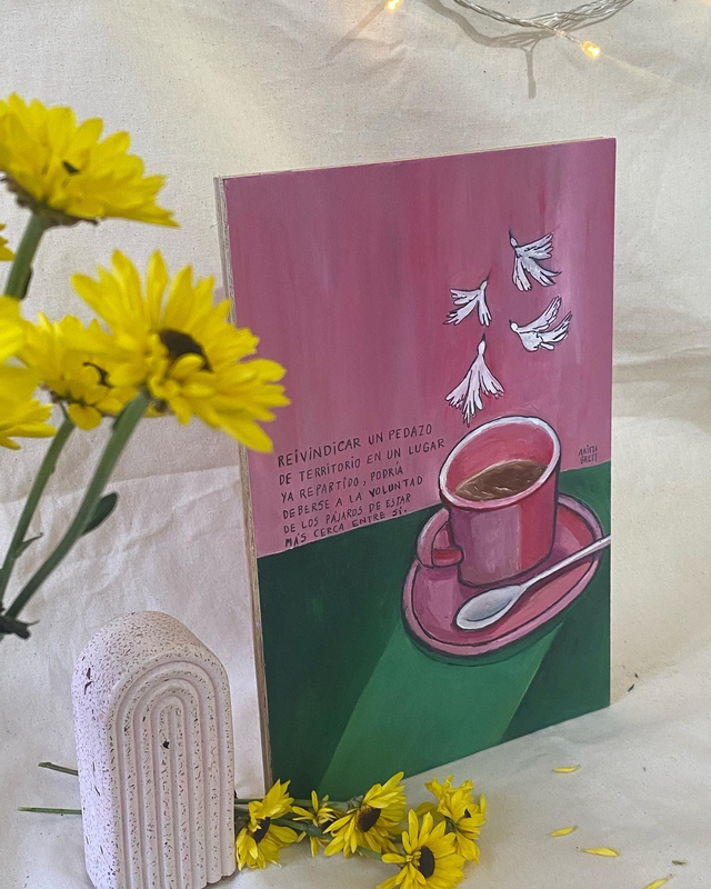 Café con pájaros