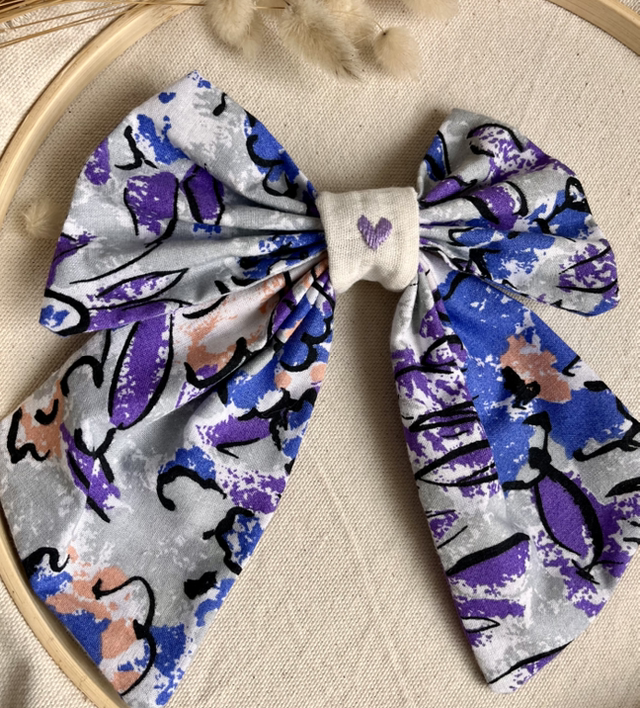 Noeud Ahora* violet/bleu