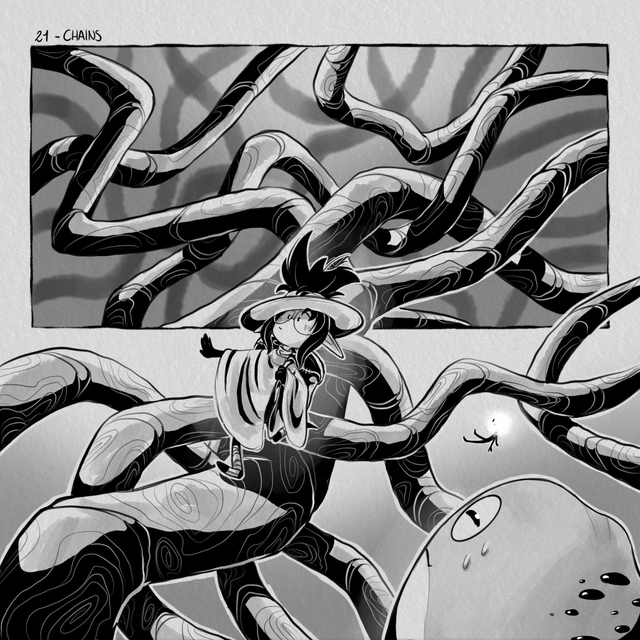 Inktober day 21 - print