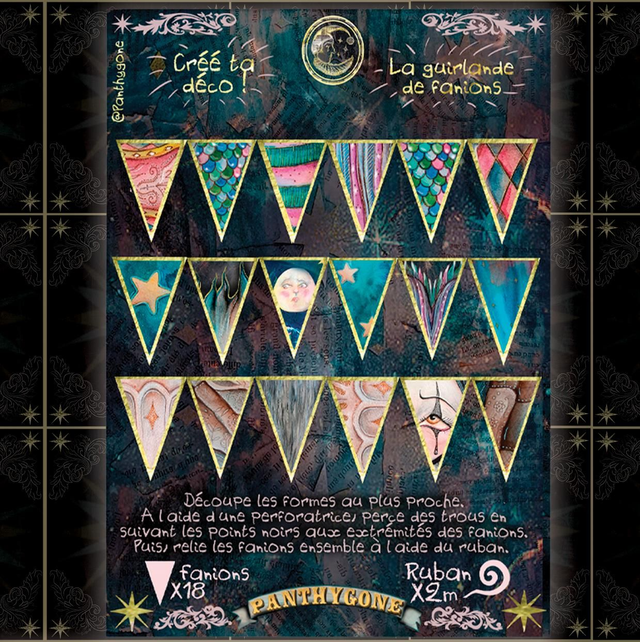 La guirlande de fanions - Créé ta déco !