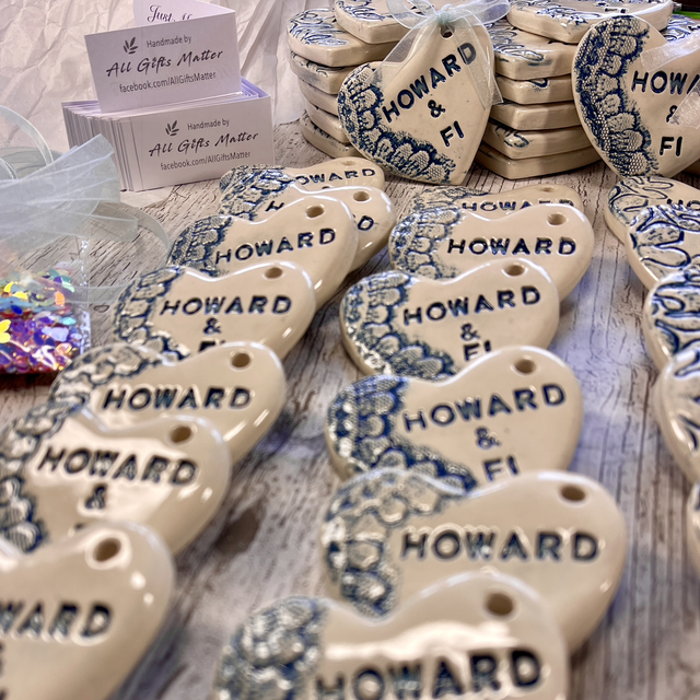 Custom made plaques/favours from…