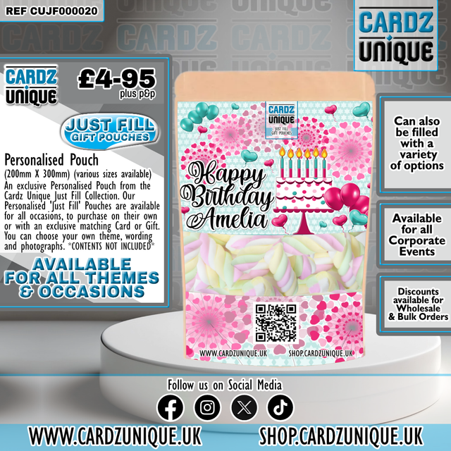 'Just Fill' Gift Pouch