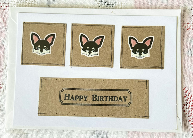 Chihuahua Dog Birthday Card