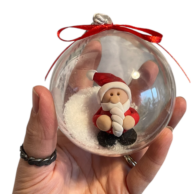 Father Christmas Santa bauble 