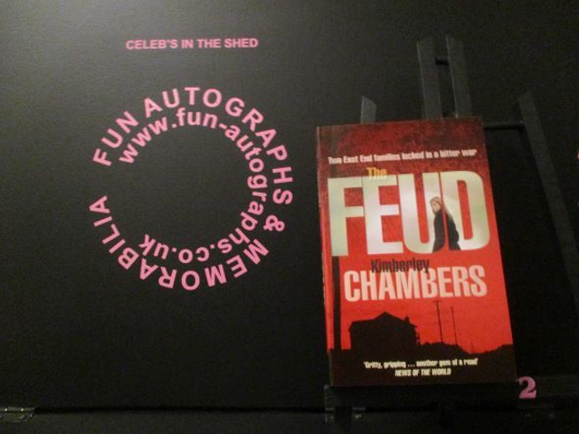 Kimberley Chambers 'Feud' Authentic Autographed Paperback Book (2)