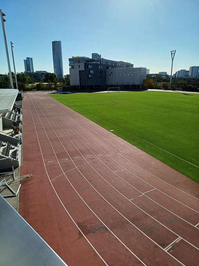 Single trial athletics session.