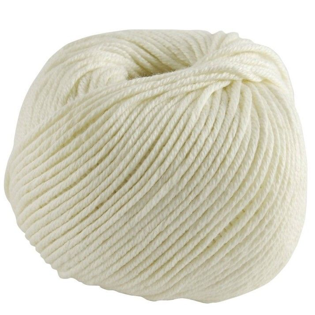 Coton Médium Blanc Vanille 03 x5