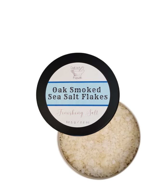 Whisky Oak Smoked Sea Salt Flakes | Salt Blends