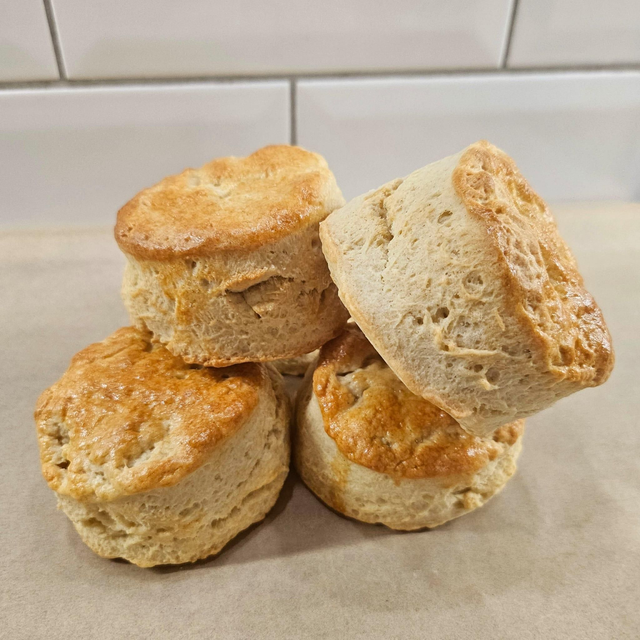 Scone with Clotted Cream &amp; Strawberry Jam 