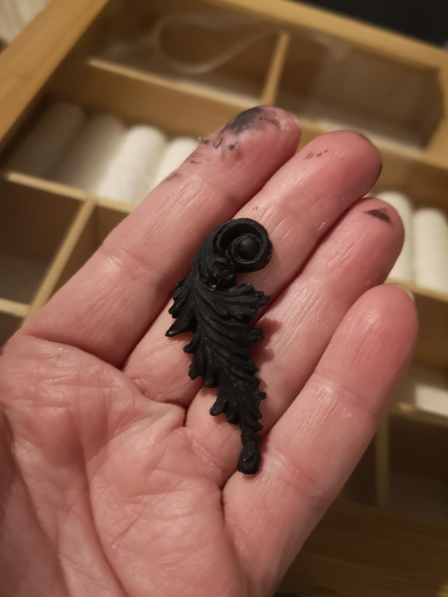 Boîte à bijoux - papier washi - fleurs de prunier - bambou - verre - moulures - La&Titia