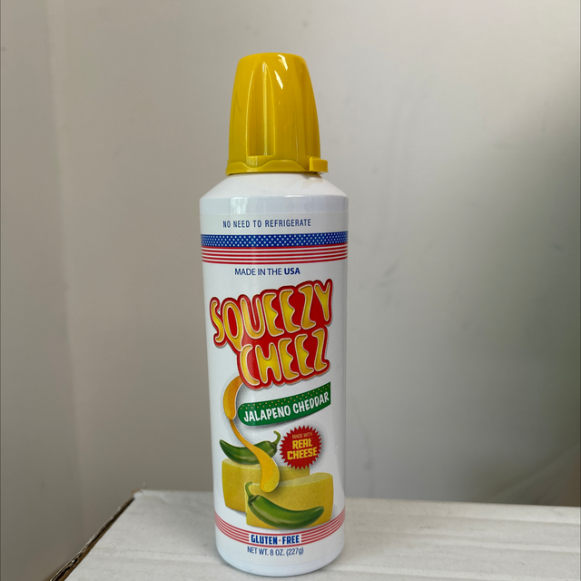 SQUEEZY CHEESE JALAPENO 227G