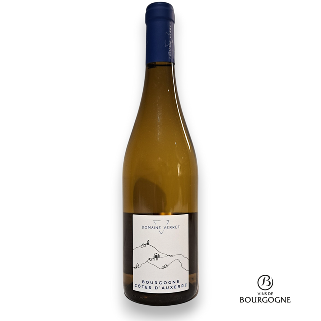 Vin blanc Côtes d'Auxerre 2023. Domaine VERRET