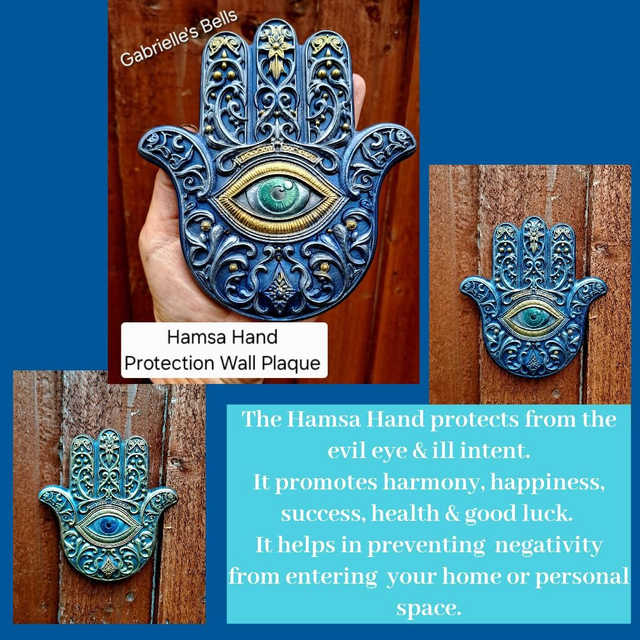 HAMSA HAND WALL PLAQUE 
