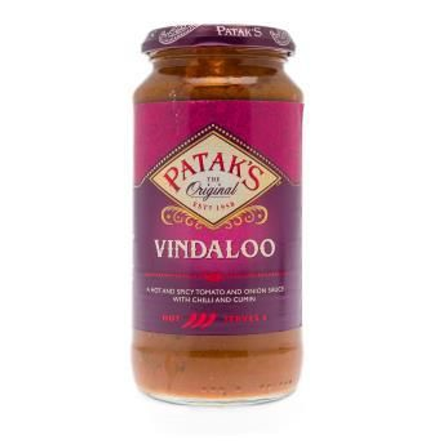 Patak's Vindaloo Sauce 450g Jar