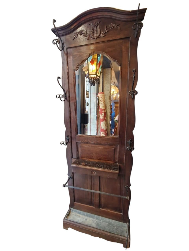 Porte manteau chêne 