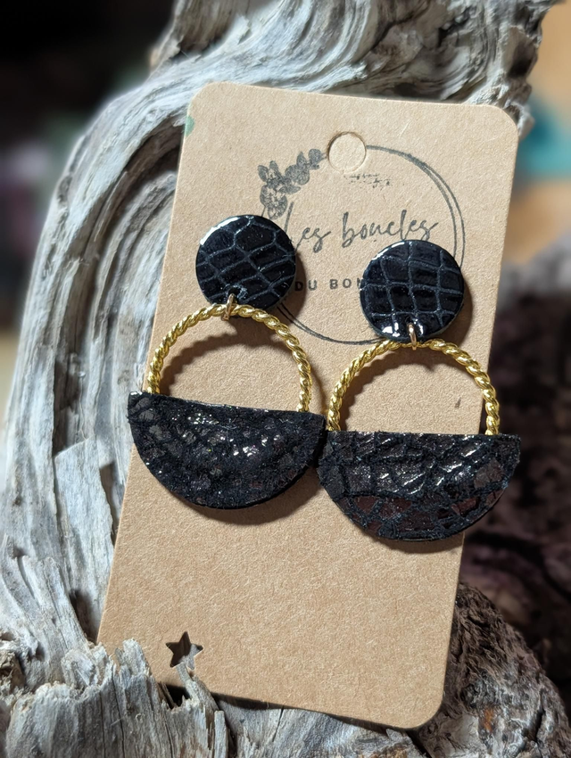 Boucles d'oreilles Collection Éclipse ec019