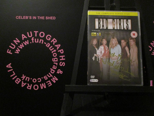 Nicole Faraday - 'Bad Girls Series 5' Authentic Autographed Dvd Cover (1)