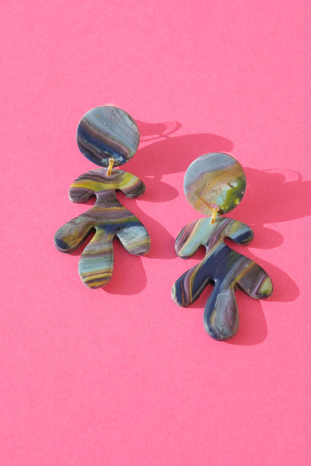 FUGITIVES - boucles d'oreilles #12