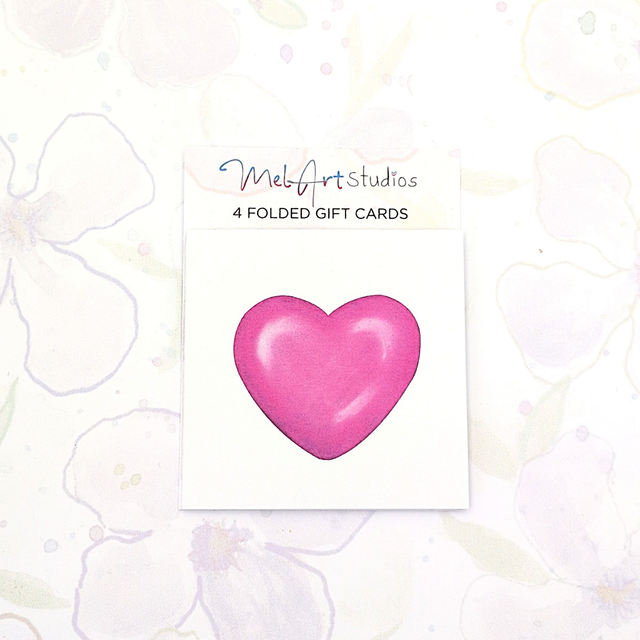 Folded Gift Cards - Pack of 4